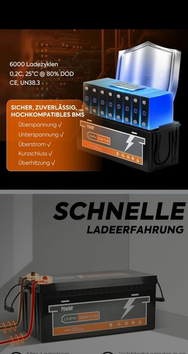 Lifepol POW Mr 300 AH 12.8 V. 350 ЕВРО