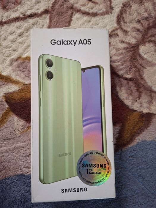 Samsung Galaxy A05 holati idialni pachti yangi 128g