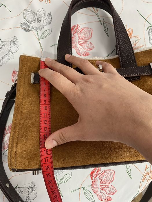 Сумка замшевая.