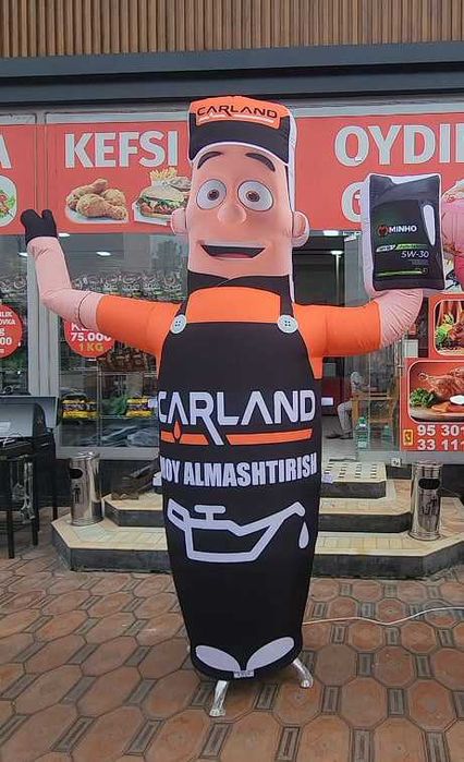 Надувные фигуры «Аэромены» и «Рукомахи»   реклама вашего бренда!