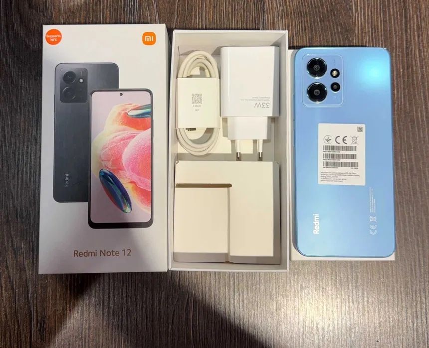 Redmi Note 12 6/128Gb yengide!!!