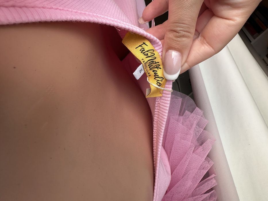 Боди с обемни ръкави