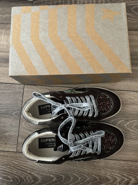 golden goose коричневые