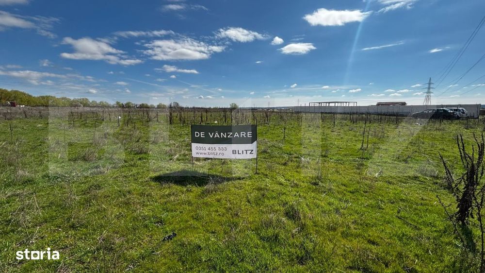 Teren extravilan, 1323 mp, zona Cernele