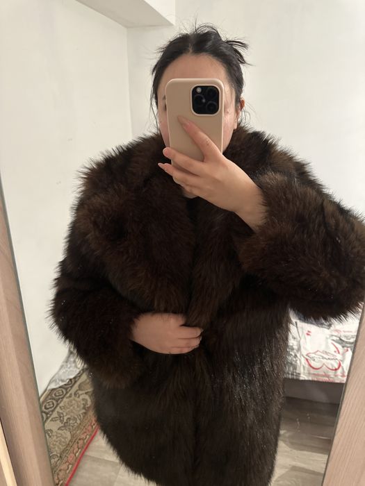 Продам эко шубу б/у, есть торг