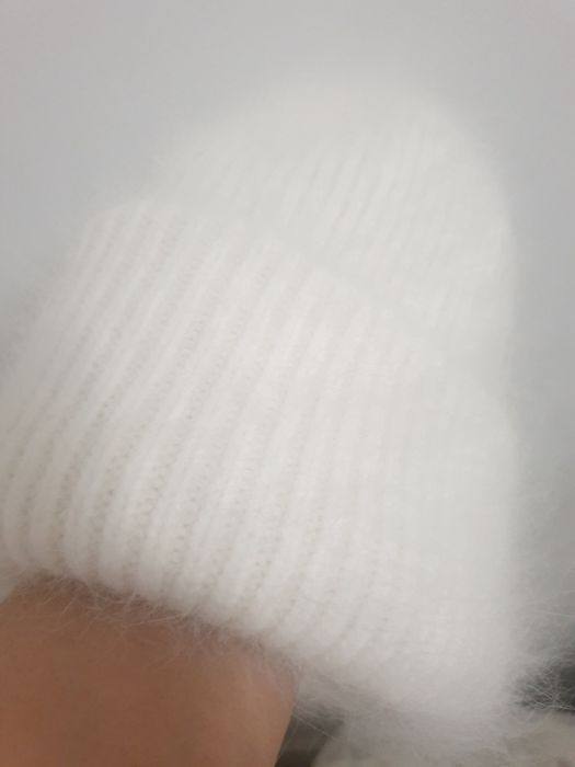 Шапка зимняя теплая