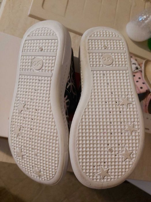 Детски пантофи за момиче в тъмносиньо Колев и Колев