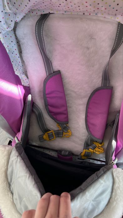 Детские утепленные санки