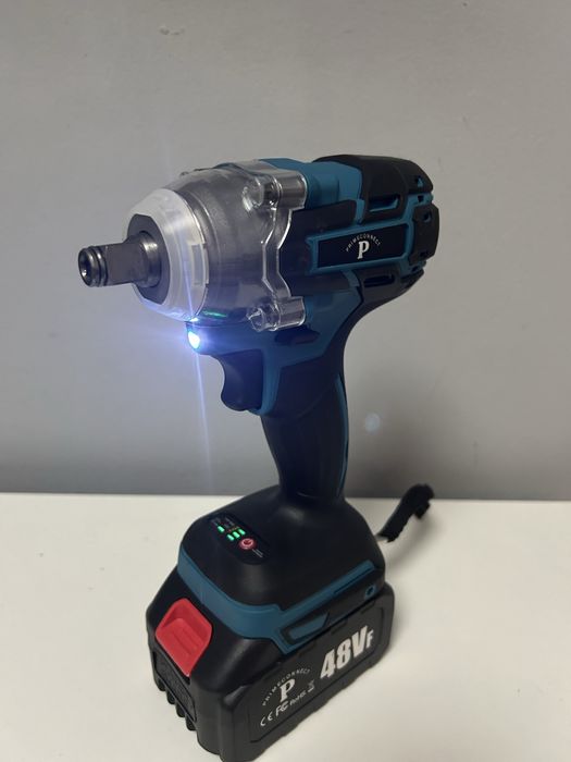 Masina de gaurit si insurubat cu Impact, 40 accesorii, 2 acumulatori 48V - Promotie‼️