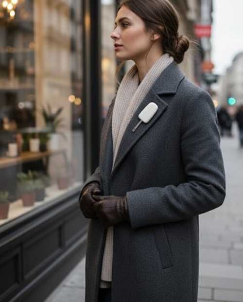 Единствена в света брошка от епоксидна смола