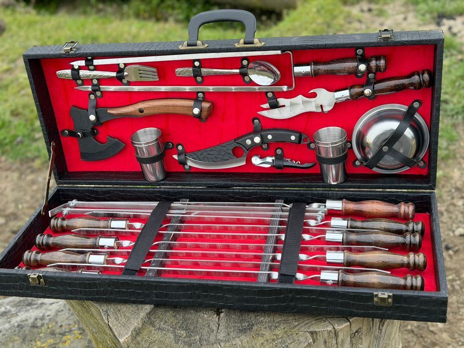 Шампура. Походный набор. Топор