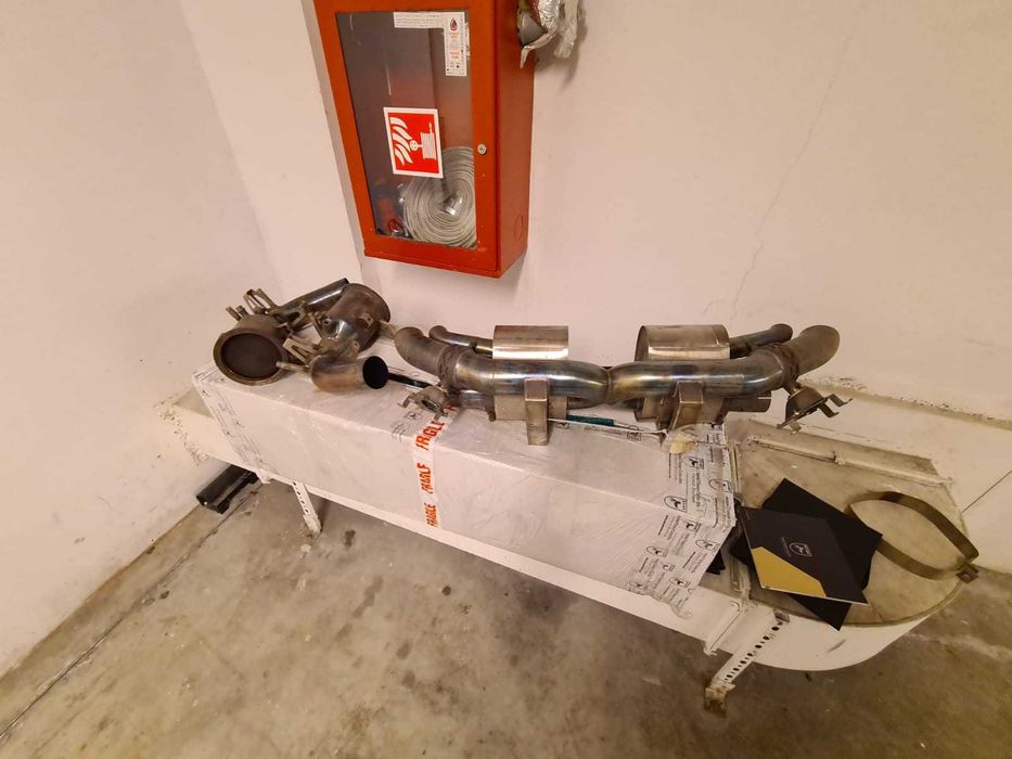 Evacuare Valvetronic pentru Porsche Dakar cu Catalizator Sport 200 CPSI din Inconel