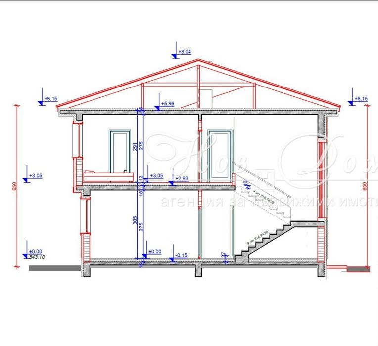 Парцел с Разрешение за строеж в Костинброд площ 539 цена 144990