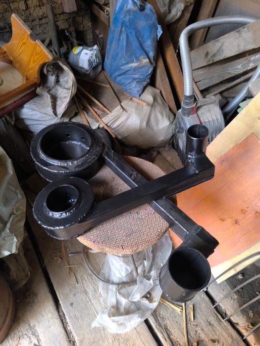 Гарелка на отработке