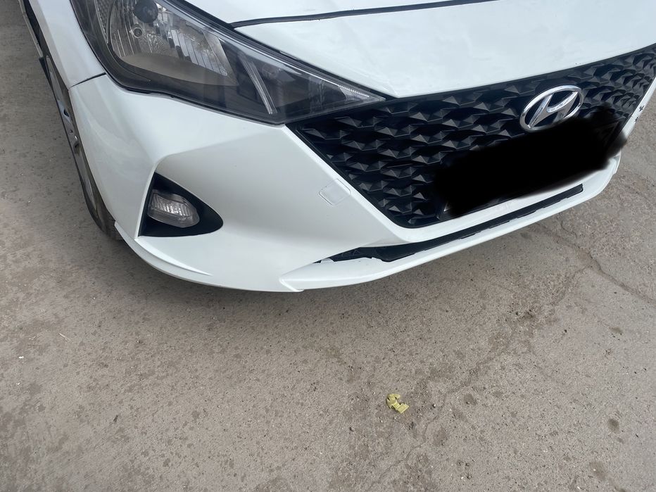 Бампер hyundai accent 2020 рестайлинг