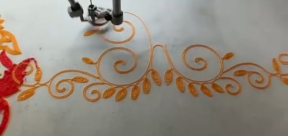 Бродировъчна машина  за Шенил Бродерия Модел SMT UJ 202521