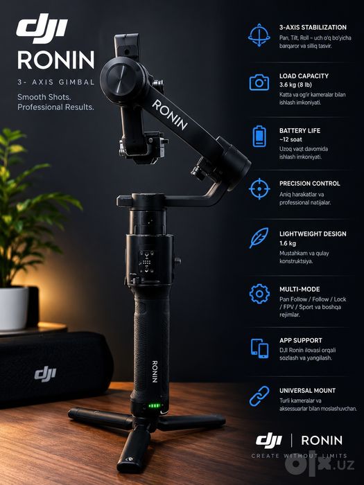 Ronin S yangi narxi 200$