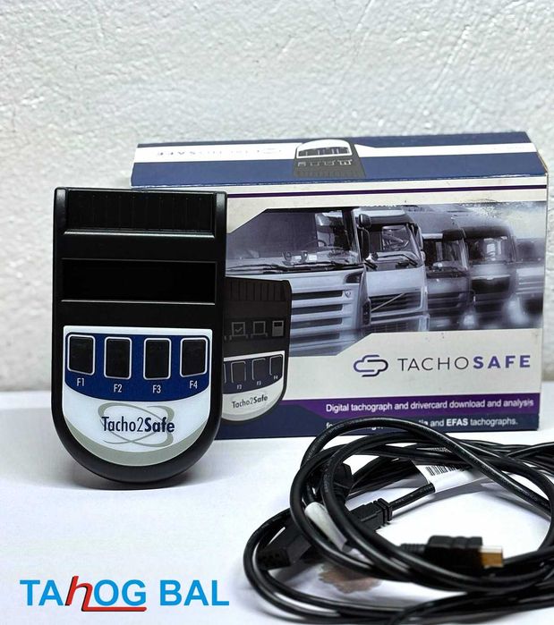 Tacho2Safe – pentru tahografe digitale și carduri de șofer