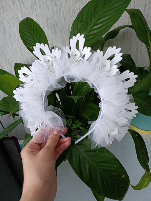 Ободок Снежинка на НГ