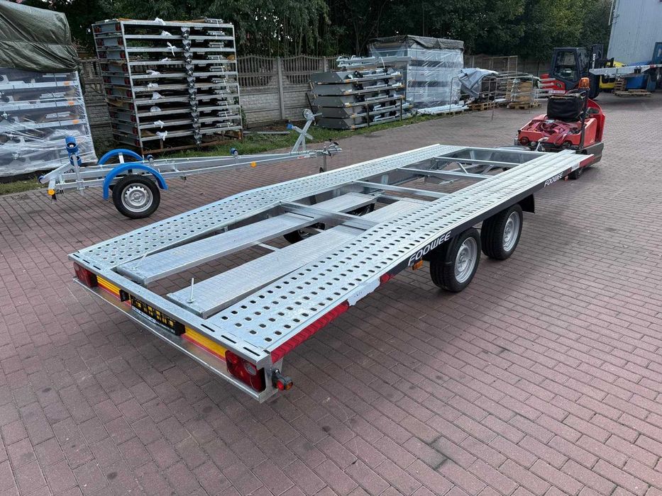 Platformă / trailer auto marca Foowee Jupiter L500 R13C