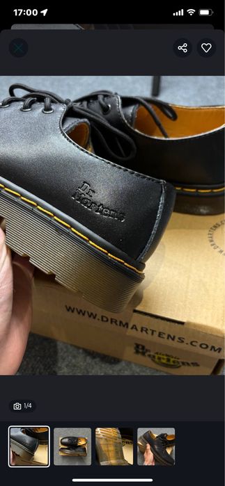 Dr martens полуботинки
