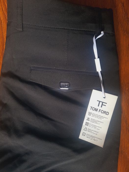 Брюки черные TOM FORD