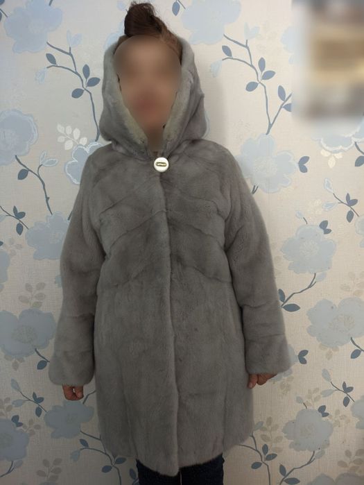 Kopenhagen fur шуба, серая