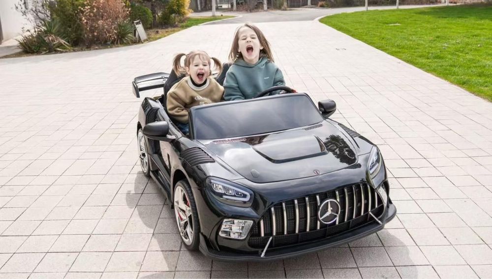 Большая детская машина Mercedes A9 двухместная 110кг болалар машинаси