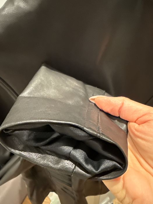 Супер sexy вталено късо кожено яке. Ново