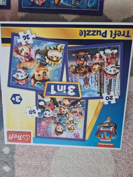 Puzzle Paw Patrol 3in1