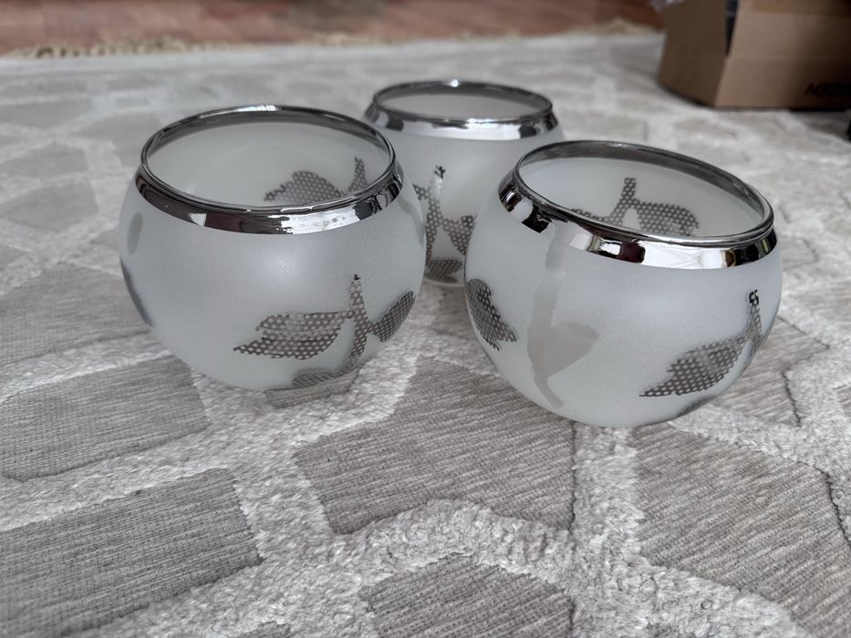 Плафоны стекло 3 шт б/у