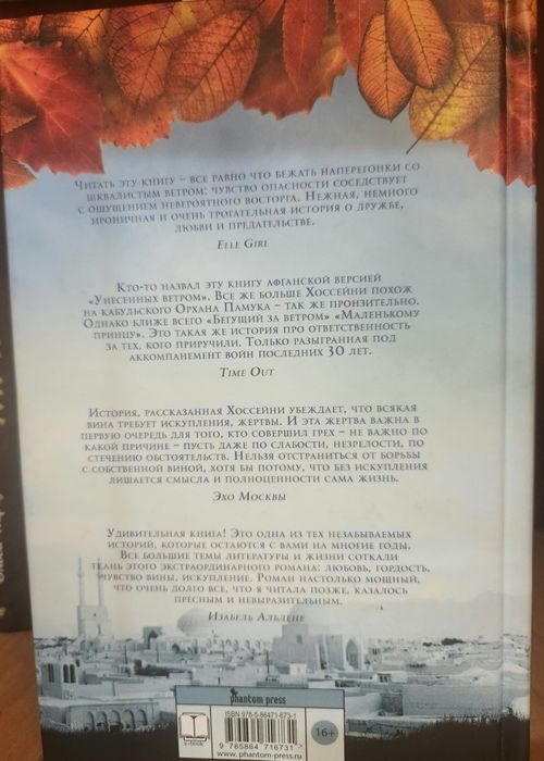 Хоссейни Х.: Бегущий за ветром