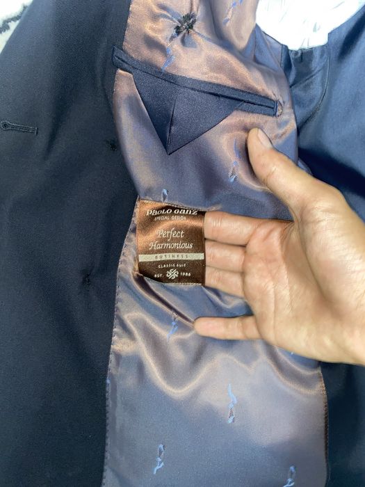 Кастюм шим тёмний синий 48 размер