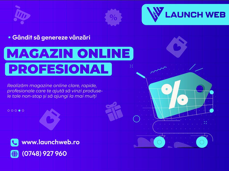 Magazin Online pentru Afaceri | Crește Vânzările Online