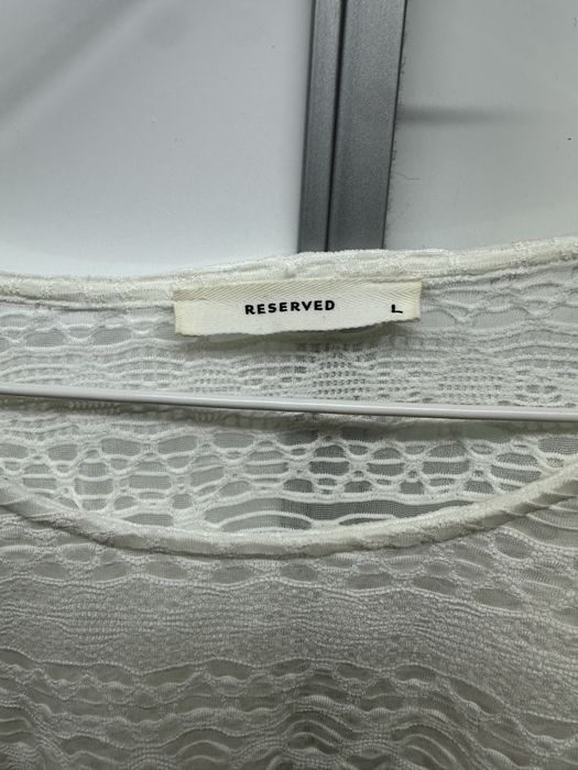 Bluza alba dantela Reserved