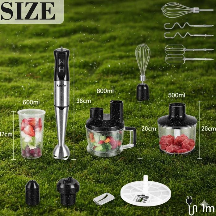 Sonifer SF-8086 10-in-1 ko'p funksiyali blender