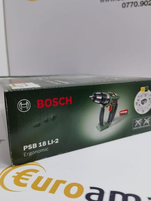 Bosch PSB 18 LI-2 - Masina de gaurit si insurubat cu percutie -I-