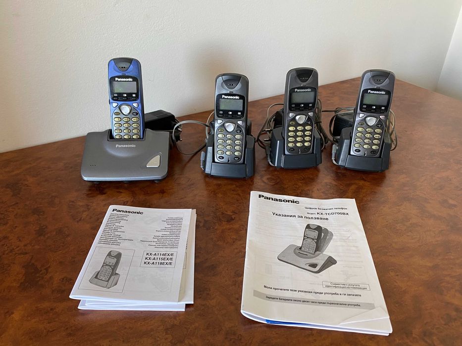 Безжични DECT телефони