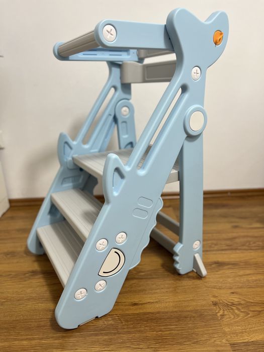 Turn de invatare Montessori pliabil Ideal pentru bucatarie sau baie