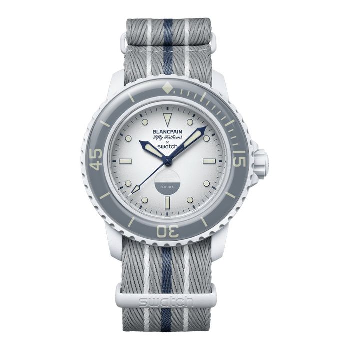 Blancpain X Swatch Scuba Fifty Fathoms Antarctic Ocean