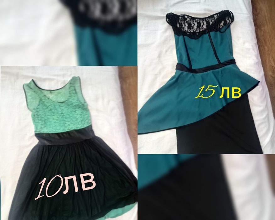 Продават се 2 рокли  2-ра употреба за 25 лв
