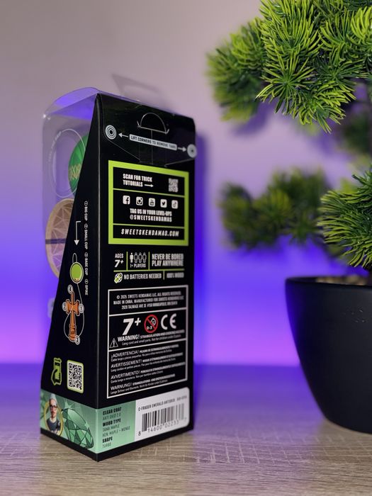 Kendama Gemstone Emerald – Christian Fraser - AntiSkid 2.0