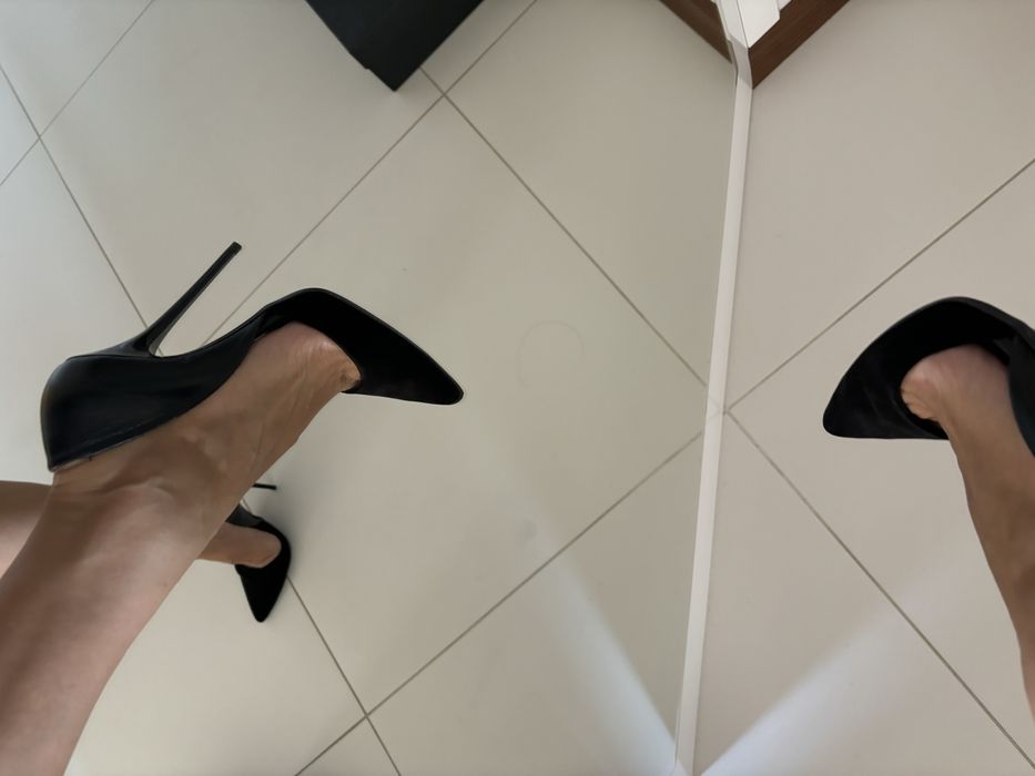 Обувки естествена кожа и велур