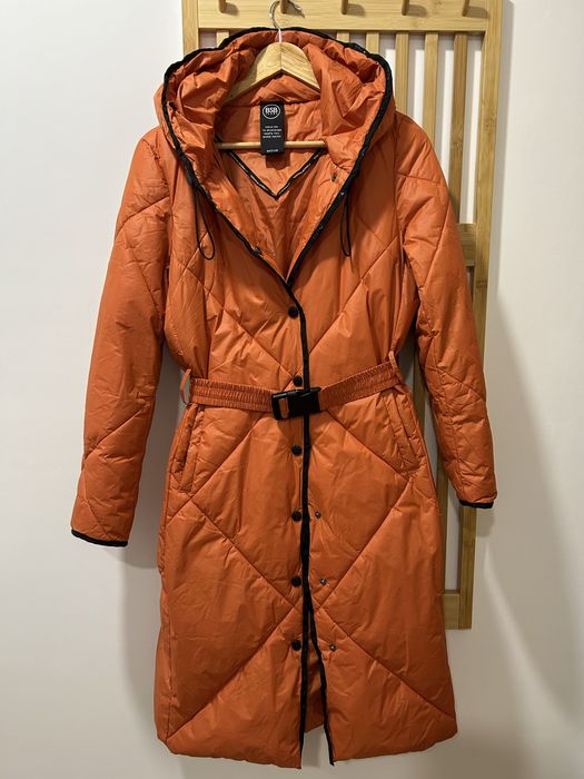 Зимно яке BSB – оранжево, с колан