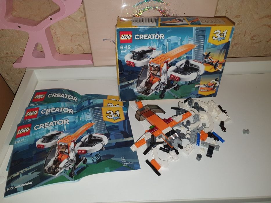 Lego creator вертолет