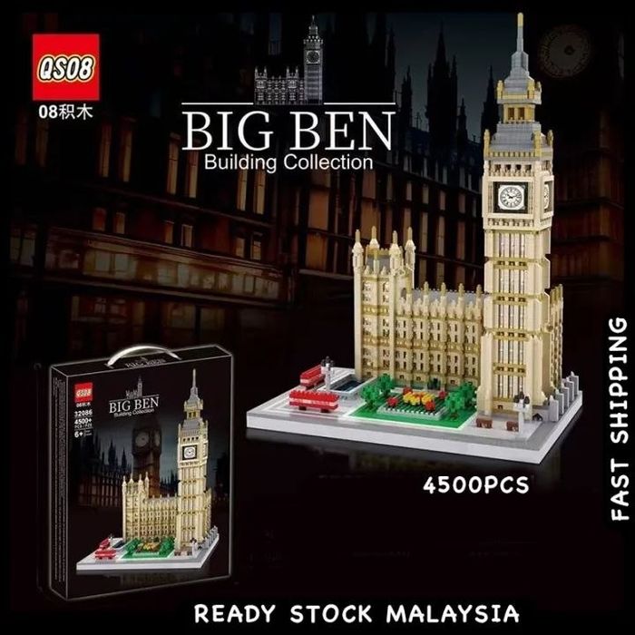 Биг Бен, Башня Елизаветы, Часовая башня Lego