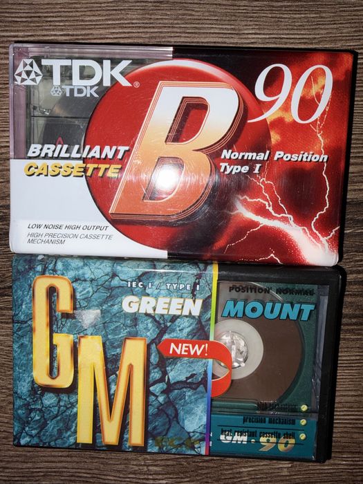 Аудиокассеты новые