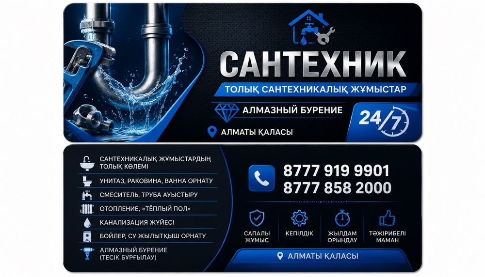 Сантехник қызметі