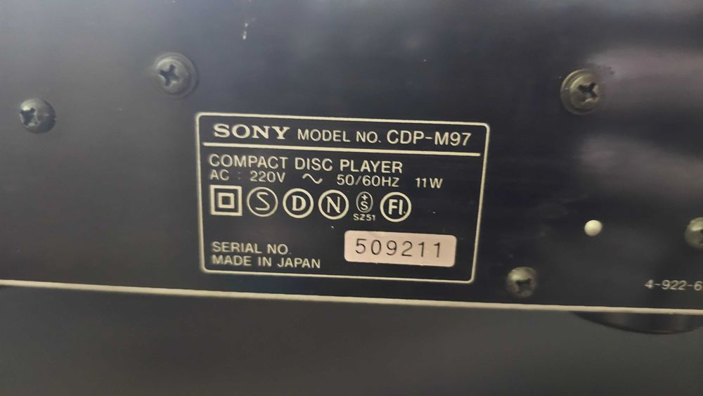 Amplificator CAT CS907 Sony Compact Disc