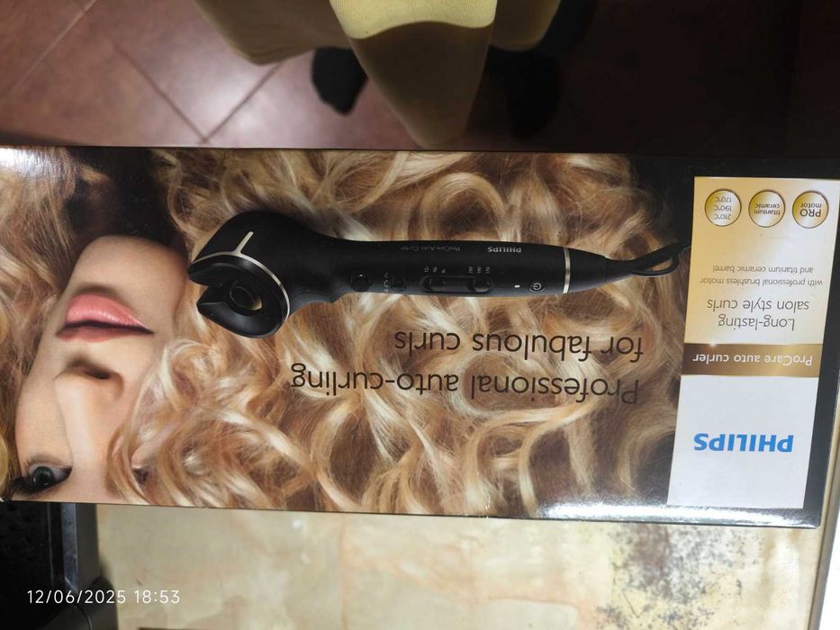 Продавам автоматична маша Philips hps940 Auto curler